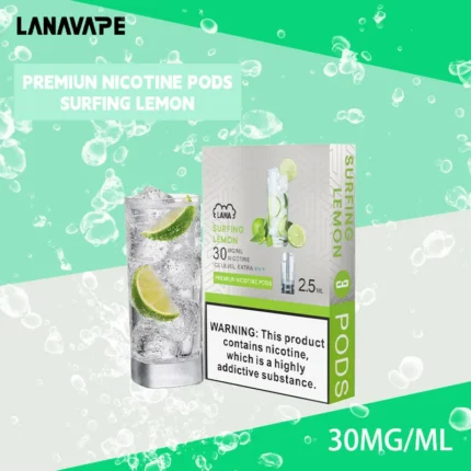清爽雪碧｜Lala煙蛋 替換式霧化煙彈 兼容各式一代煙機